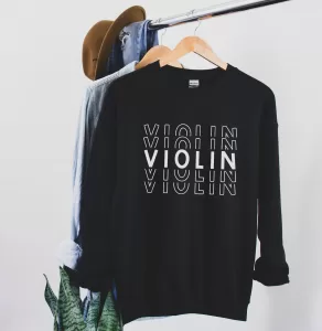 black violin sweatshirt gift